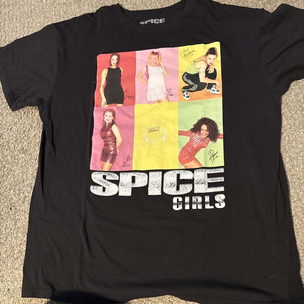 Spice Girls Photo Poses Band T-Shirt Black L/XL Bravado 2022